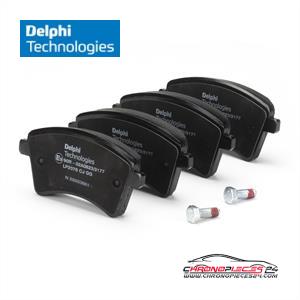 Achat de DELPHI LP2078 Kit de plaquettes de frein, frein à disque pas chères