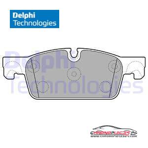 Achat de DELPHI LP2248 Kit de plaquettes de frein, frein à disque pas chères