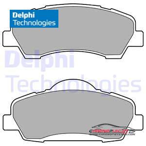 Achat de DELPHI LP2485 Kit de plaquettes de frein, frein à disque pas chères