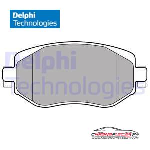 Achat de DELPHI LP3306 Kit de plaquettes de frein, frein à disque pas chères