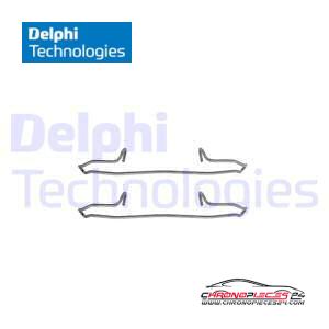 Achat de DELPHI LX0223 Kit d'accessoires, plaquette de frein à disque pas chères