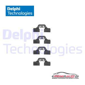 Achat de DELPHI LX0307 Kit d'accessoires, plaquette de frein à disque pas chères