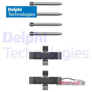 Achat de DELPHI LX0093 Kit d'accessoires, plaquette de frein à disque pas chères