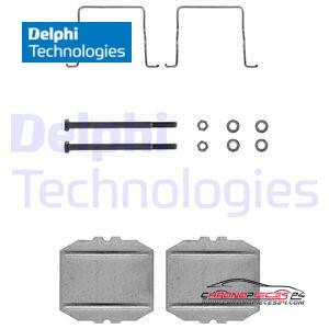 Achat de DELPHI LX0122 Kit d'accessoires, plaquette de frein à disque pas chères