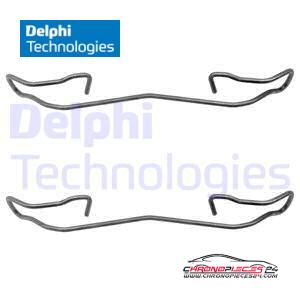 Achat de DELPHI LX0167 Kit d'accessoires, plaquette de frein à disque pas chères