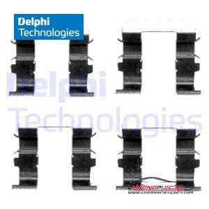 Achat de DELPHI LX0418 Kit d'accessoires, plaquette de frein à disque pas chères