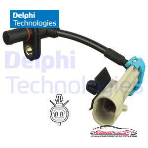 Achat de DELPHI SS20317 Capteur, vitesse de roue pas chères