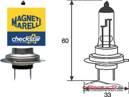 Achat de MAGNETI MARELLI 002557100000 Ampoule, projecteur longue portée pas chères