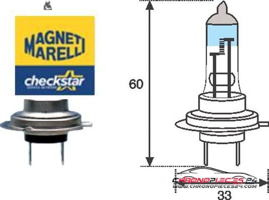 Achat de MAGNETI MARELLI 002586100000 Ampoule, projecteur longue portée pas chères