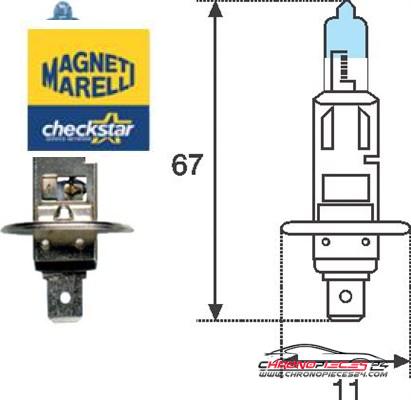 Achat de MAGNETI MARELLI 002587100000 Ampoule, projecteur longue portée pas chères