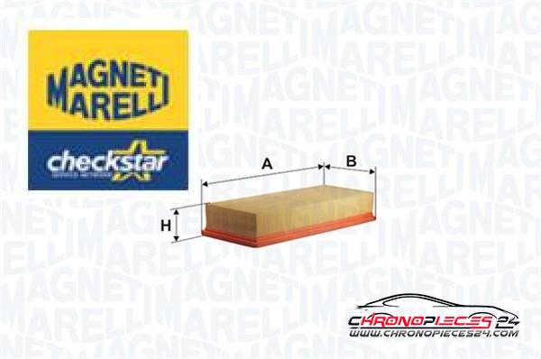 Achat de MAGNETI MARELLI 152071758692 Filtre à air pas chères