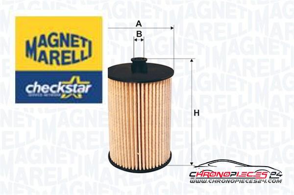 Achat de MAGNETI MARELLI 153071760480 Filtre à carburant pas chères