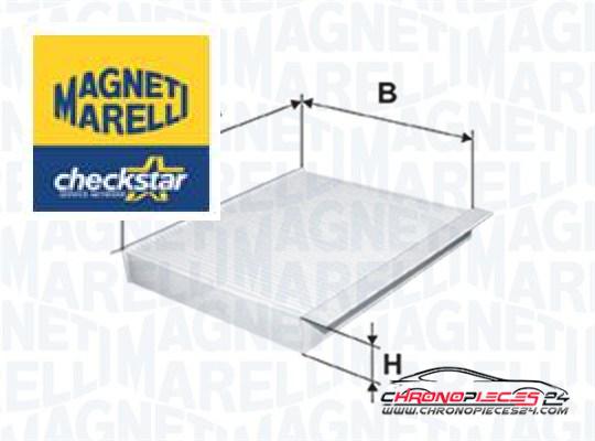 Achat de MAGNETI MARELLI 350203061700 Filtre, air de l'habitacle pas chères