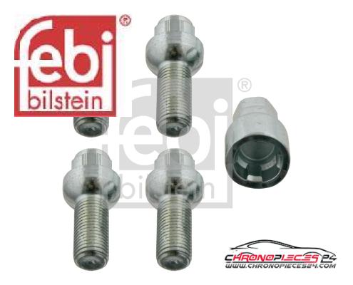 Achat de FEBI BILSTEIN 27056 Jeu de boulons tête ronde avec écrou pas chères