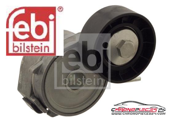 Achat de FEBI BILSTEIN 30128 Tendeur de courroie, courroie trapézoïdale à nervures pas chères