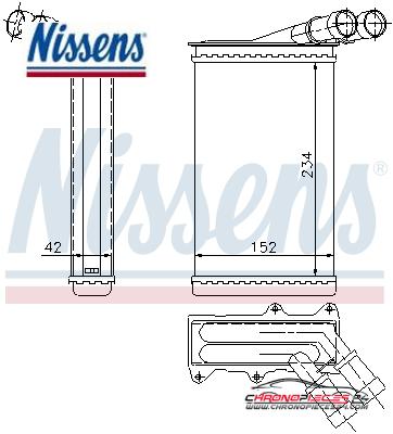 Achat de NISSENS 71156 Système de chauffage pas chères