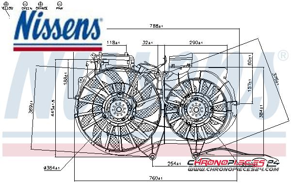 Achat de NISSENS 85246 Ventilateur, refroidissement du moteur pas chères