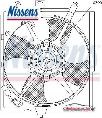 Achat de NISSENS 85298 Ventilateur, refroidissement du moteur pas chères