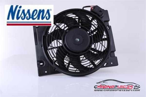 Achat de NISSENS 85186 Ventilateur, condenseur de climatisation pas chères