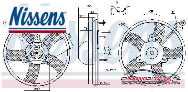 Achat de NISSENS 85759 Ventilateur, refroidissement du moteur pas chères