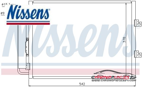 Achat de NISSENS 940126 Condenseur, climatisation pas chères