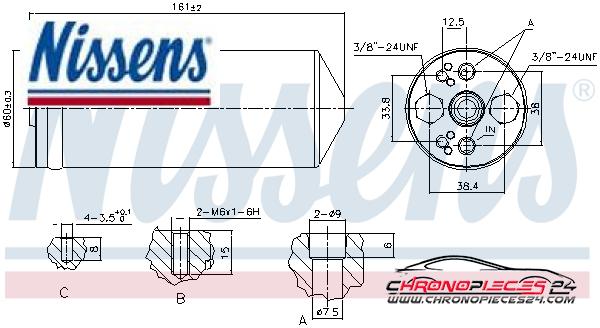 Achat de NISSENS 95056 Filtre déshydratant, climatisation pas chères