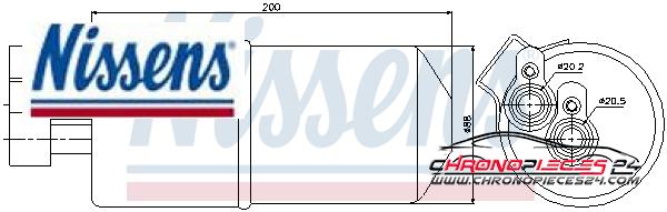 Achat de NISSENS 95436 Filtre déshydratant, climatisation pas chères