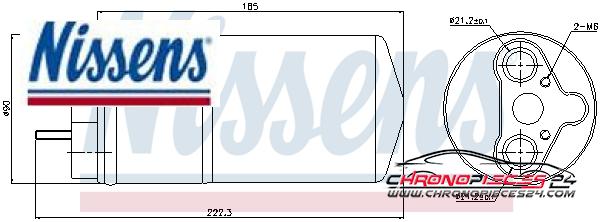 Achat de NISSENS 95462 Filtre déshydratant, climatisation pas chères