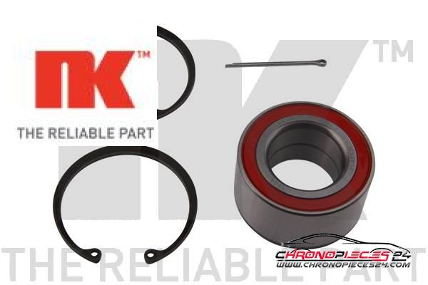 Achat de NK 753612 Kit de roulements de roue pas chères