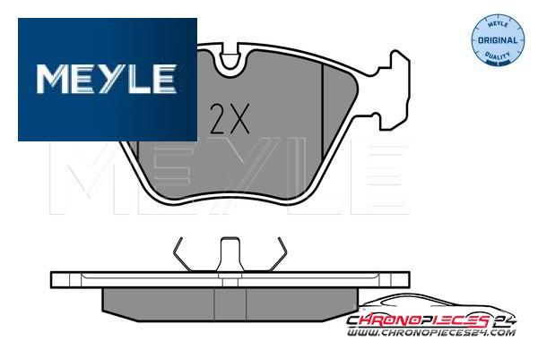 Achat de MEYLE 025 209 6820 Kit de plaquettes de frein, frein à disque pas chères