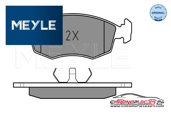 Achat de MEYLE 025 209 0818 Kit de plaquettes de frein, frein à disque pas chères