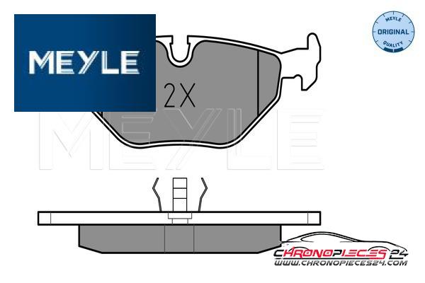 Achat de MEYLE 025 209 9517 Kit de plaquettes de frein, frein à disque pas chères