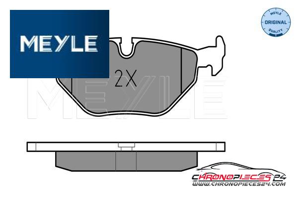 Achat de MEYLE 025 209 9517 Kit de plaquettes de frein, frein à disque pas chères