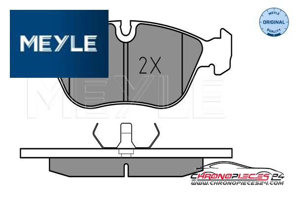 Achat de MEYLE 025 212 7319 Kit de plaquettes de frein, frein à disque pas chères