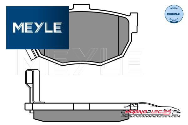 Achat de MEYLE 025 215 5314/W Kit de plaquettes de frein, frein à disque pas chères