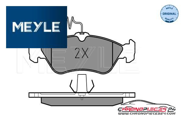 Achat de MEYLE 025 215 9218 Kit de plaquettes de frein, frein à disque pas chères