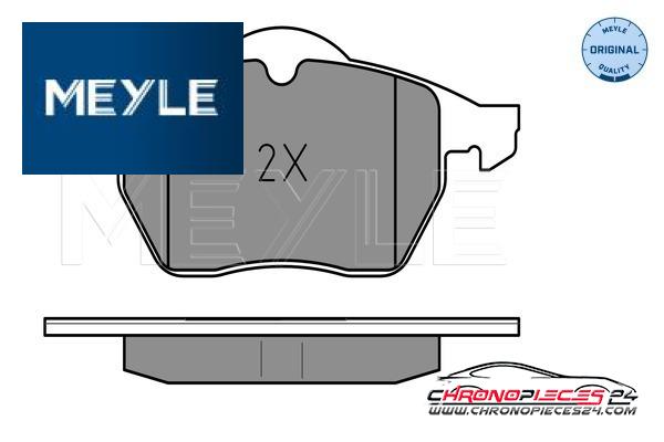 Achat de MEYLE 025 218 2919 Kit de plaquettes de frein, frein à disque pas chères