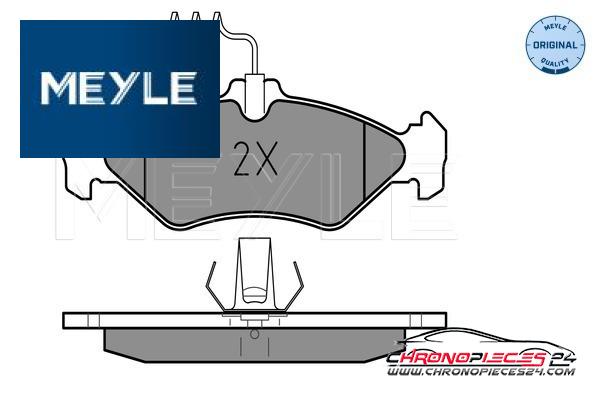 Achat de MEYLE 025 216 2117 Kit de plaquettes de frein, frein à disque pas chères