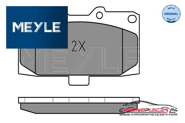 Achat de MEYLE 025 218 5415/W Kit de plaquettes de frein, frein à disque pas chères