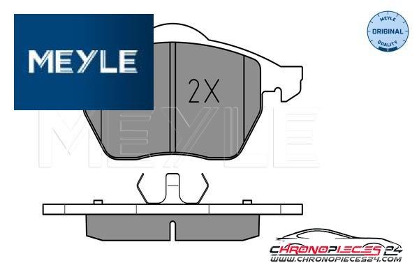 Achat de MEYLE 025 219 1119 Kit de plaquettes de frein, frein à disque pas chères