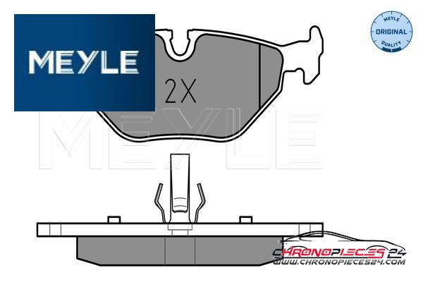 Achat de MEYLE 025 219 3417 Kit de plaquettes de frein, frein à disque pas chères