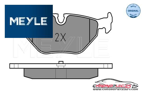 Achat de MEYLE 025 219 3417 Kit de plaquettes de frein, frein à disque pas chères