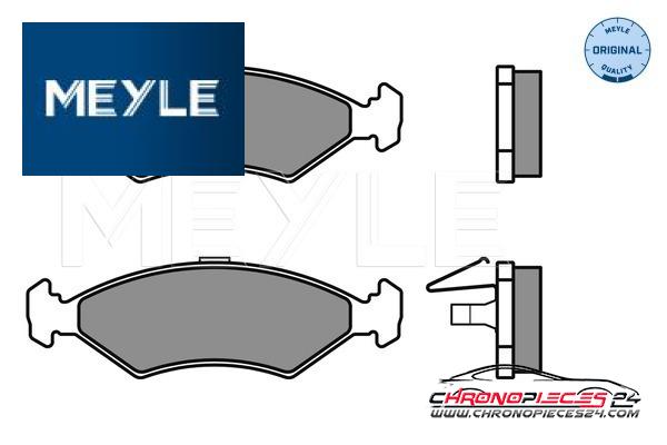 Achat de MEYLE 025 231 0315 Kit de plaquettes de frein, frein à disque pas chères