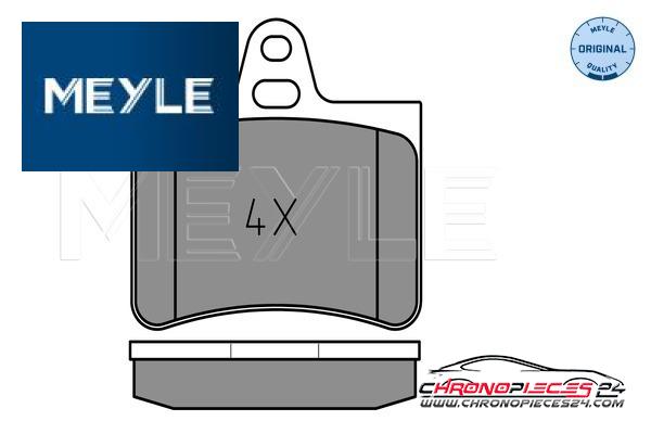 Achat de MEYLE 025 233 0515 Kit de plaquettes de frein, frein à disque pas chères