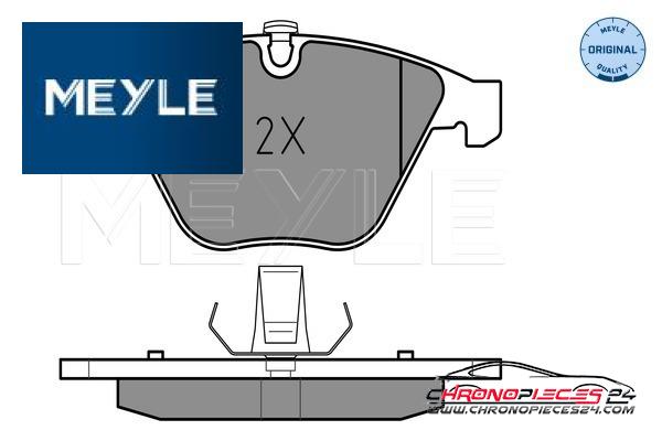 Achat de MEYLE 025 233 4720 Kit de plaquettes de frein, frein à disque pas chères