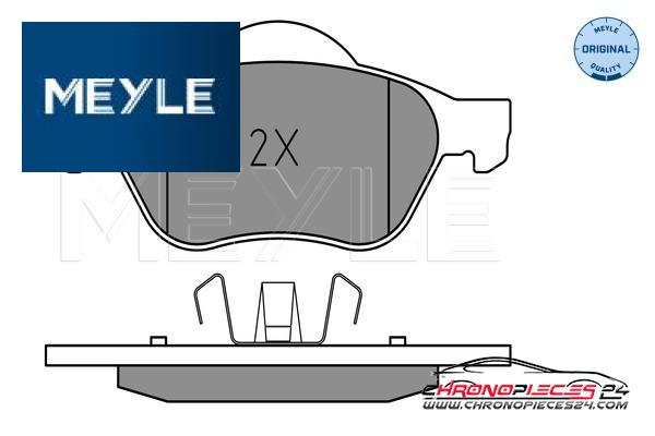 Achat de MEYLE 025 232 1518 Kit de plaquettes de frein, frein à disque pas chères