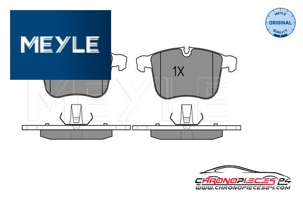 Achat de MEYLE 025 234 0419 Kit de plaquettes de frein, frein à disque pas chères