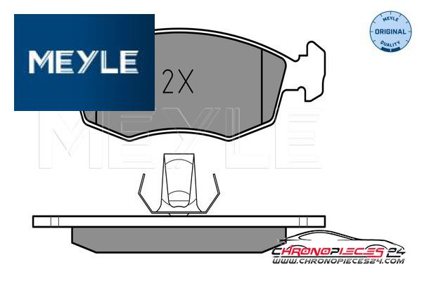 Achat de MEYLE 025 235 5218 Kit de plaquettes de frein, frein à disque pas chères