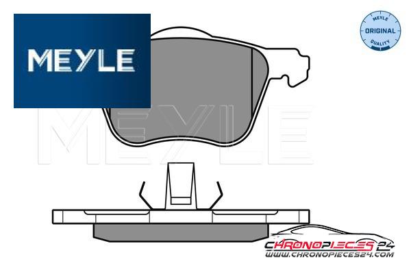 Achat de MEYLE 025 235 9018 Kit de plaquettes de frein, frein à disque pas chères