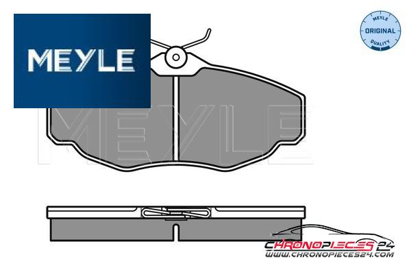 Achat de MEYLE 025 234 5219 Kit de plaquettes de frein, frein à disque pas chères